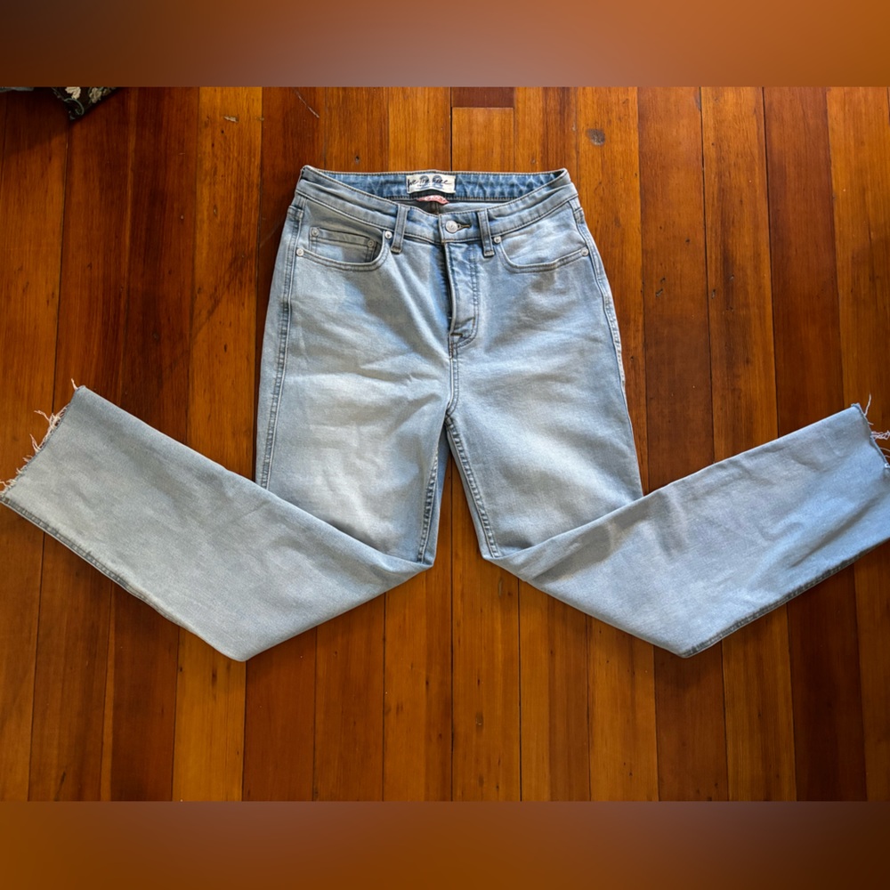 free people curvy straight leg jean
